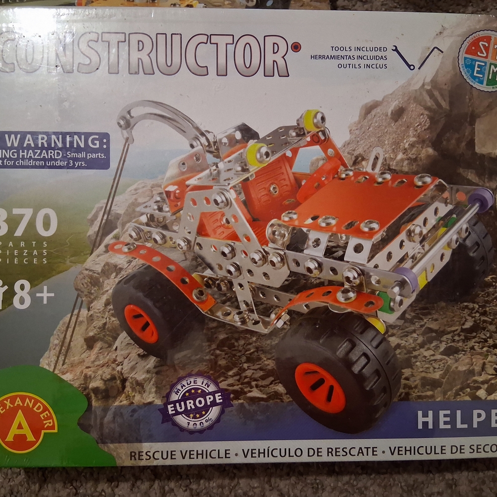 Constructor Rescue Vehicle Toy